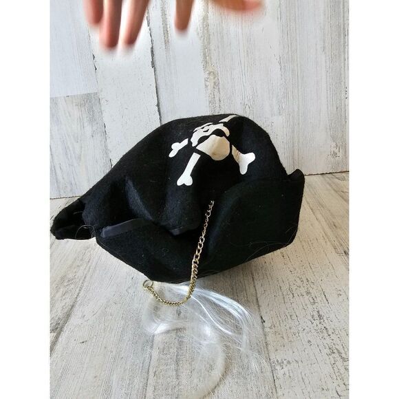 Skeleton pirate hanging Halloween prop decor - Picture 3 of 6